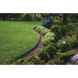 Бордюр газонный 38мм х 10м с комплектом колков, EASY BORDER зеленый, OBEGR3810SET