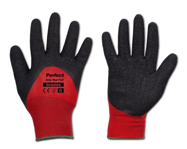 Перчатки защитные PERFECT GRIP RED FULL латекс, размер 11, RWPGRDF11