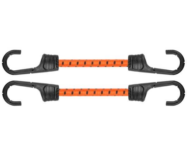 Резиновый шнур с крючками, 2 х 60см, PVC BUNGEE CORD HOOK, BCH2-08060OR-B