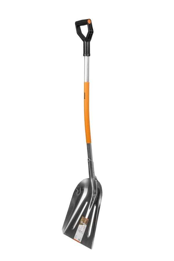 Усиленная совковая лопата с алюминиевой ручкой, KT-V2025