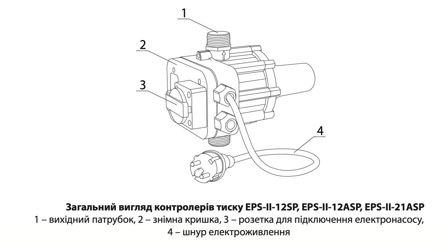Контролер тиску EPS-II-12ASP "NPO"
