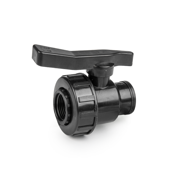 Кран для труб PE, GW3/4", з внутрішнім різанням 3/4", PN10, GW3/4", з внутрішнім різанням 3/4", DSRA10VF34F34