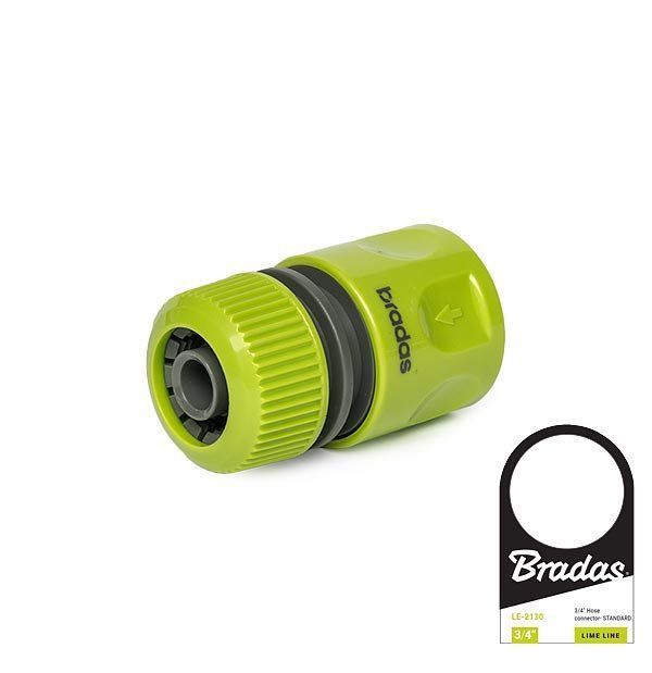 Коннектор STANDARD, для шланга 1/2", LIME EDITION, LE-2120