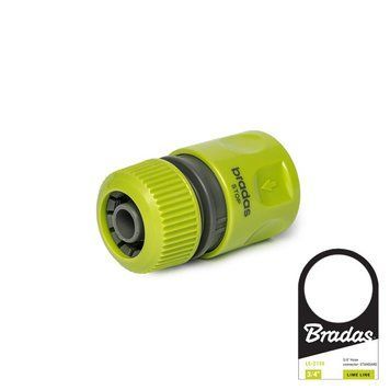 Коннектор STOP для шланга 1/2", LIME EDITION, LE-2140