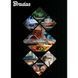 Нитриловые защитные перчатки, DIAMOND, размер XXL, 10-11, оранжевые, RWJNDOR11
