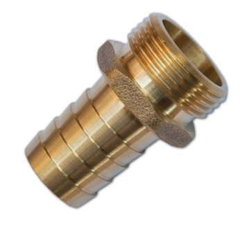 Перехід із РН 1 1/2" на шланг 38мм, ЛАТУНЬ, GKI0111238
