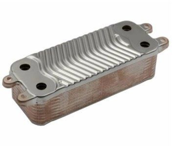 Теплообменник ГВС Vaillant TurboTec, AtmoTec, EcoTec, EcoCompact 20-28 кВт, Protherm 19 пластин (0020038572)