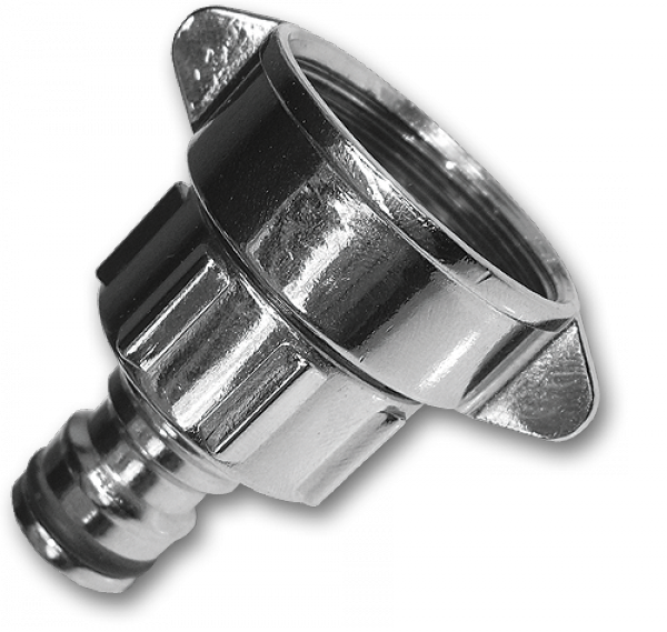 CYNK CHROM Адаптер на кран редукционный РВ 1" / 3/4", CH-KT4018Z