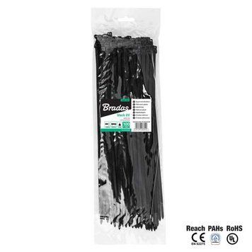 Кабельная стяжка, пластиковая, 2,2 х 100 мм, UVBlack, TS1022100B