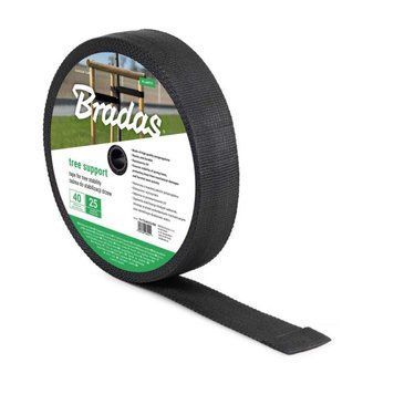 Лента для стабилизации деревьев, TREE SUPPORT, 40 мм x 25 м, TYTS4025/BK