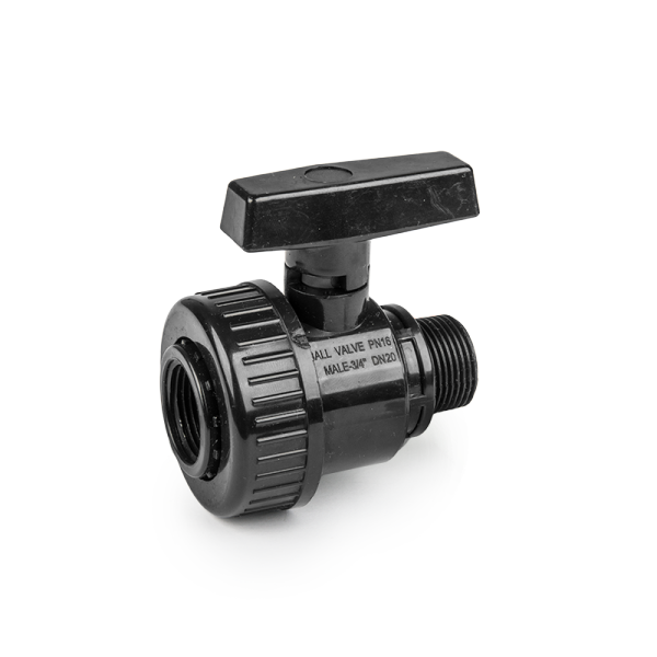 Кран для труб PE, GW5/4", із зовнішнім різьбленням 5/4", PN16, GW5/4", із зовнішнім різьбленням 5/4", DSRA16VF54M54