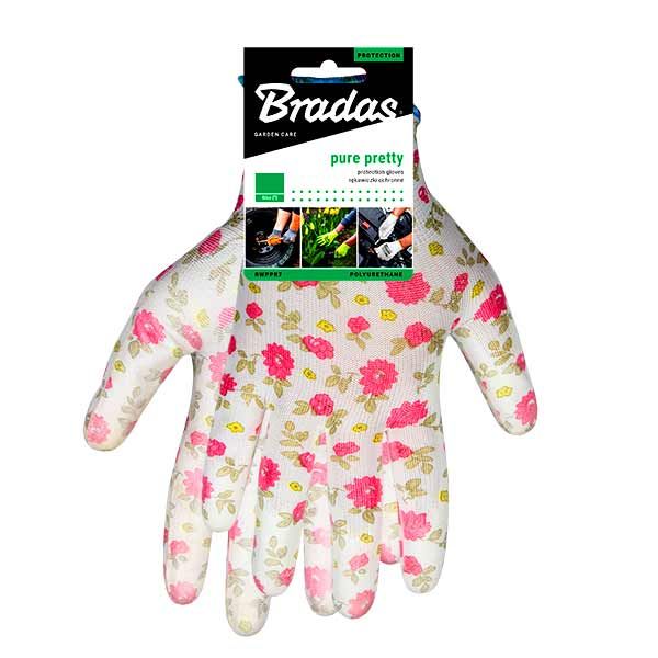 Защитные перчатки, PURE PRETTY, полиуретан, размер 7, RWPPR7