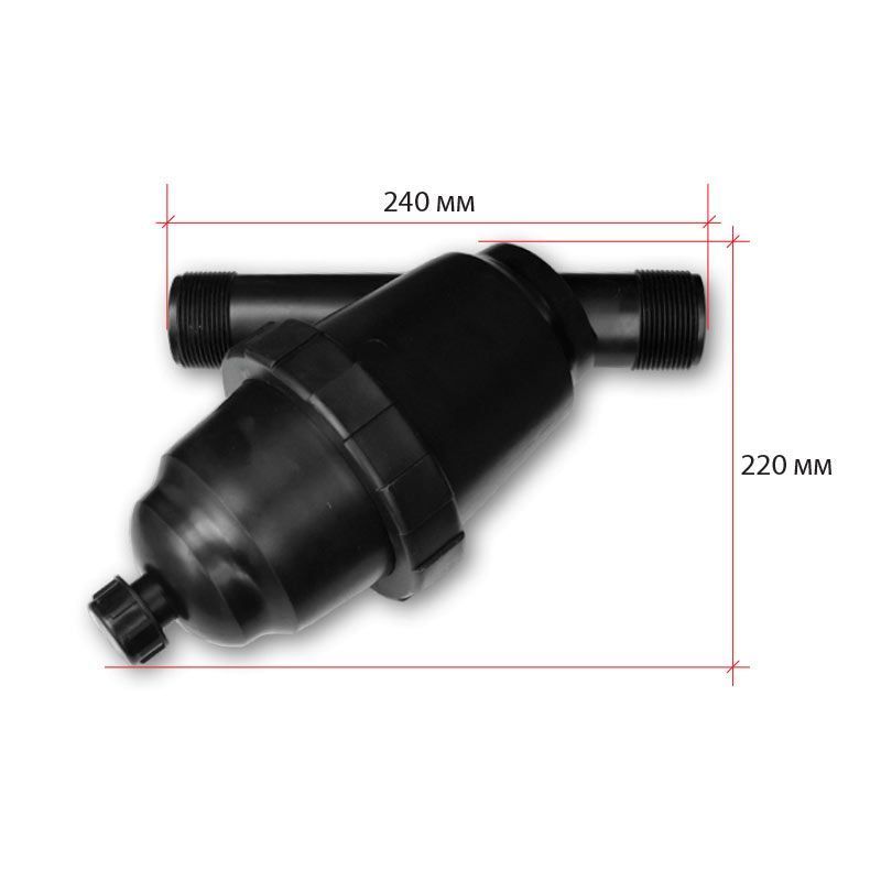Фільтр дисковий РН 1 1/4", 120 mesh, DSF-114DML