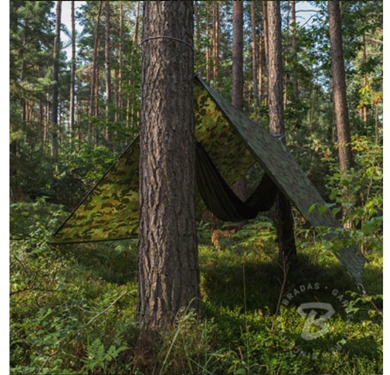 Тент камуфляж CAMOforest, 6х8м, 90 г/м&sup2;, PLCF906/8