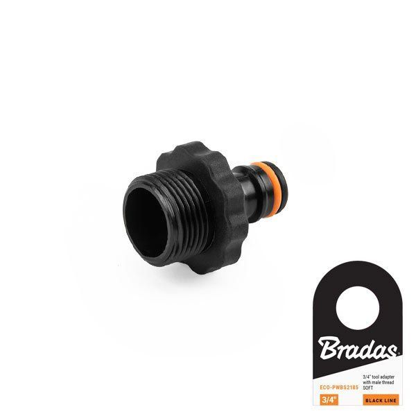 Адаптер на кран с наружной резьбой 3/4", BLACK LINE SOFT, ECO-PWBS2185US