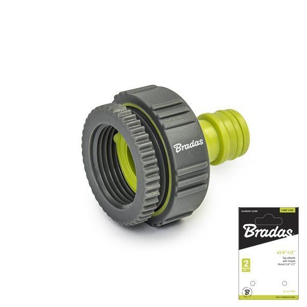 Адаптер на кран, редукционный, с резьбой 3/4"- 1/2", LIME LINE SOFT, LE-S2198K