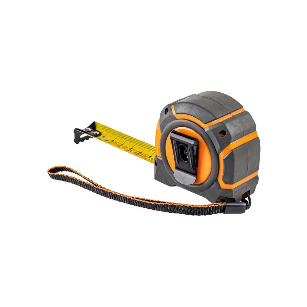 Рулетка на катушке, конец из нержавеющей стали, SNAP soft, 8м/25мм, DIY-MTS31-0825/K