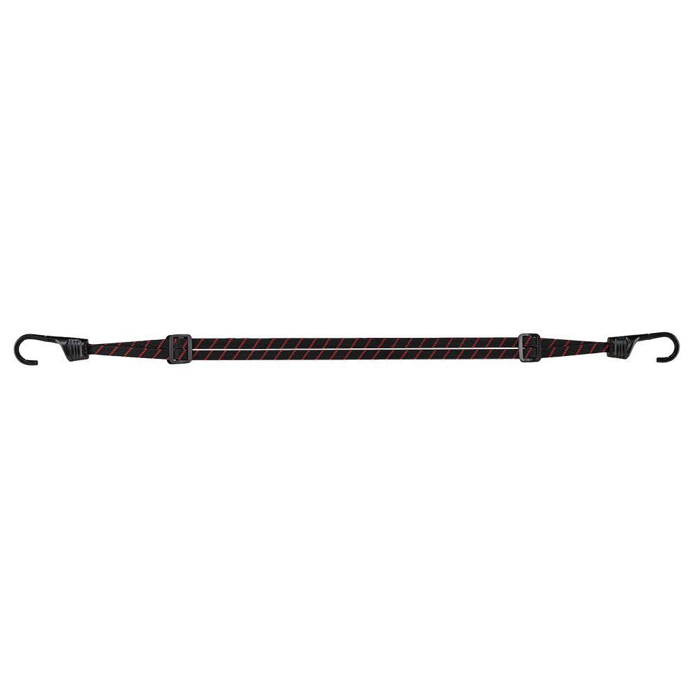 Еластична гума для велосипедного багажника BUNGEE SPIDER HOOK чорна, 60 см, BCH2-12X4060-BCRD-B