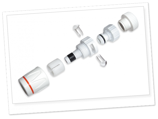JAPAN SYSTEM Коннектор 1/2" РВ с редуктором 3/4" / 1", WL-2118