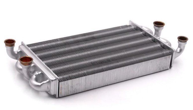 Теплообменник битемический Ferroli Domiproject C32D/F32D, Domina C28N/F28N (39842570, 39842540)