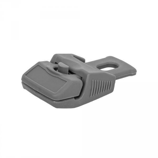 Затискачі для шнура BUNGEE Clip Clips, сірий, 10шт, BCK2-B