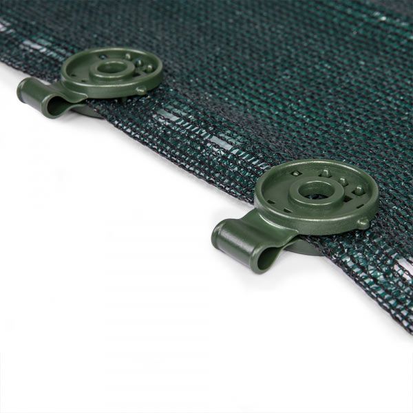 Зажим BUNGEE CORD CLIPS, зеленый, 50 шт., BCK4-GR-L