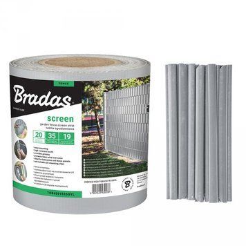 Стрічка для паркану 19см x 35м, 450г/м2, TOB4501935LGYL