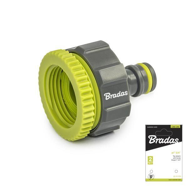 Адаптер на кран, редукционный, с резьбой 1/2"- 3/4", LIME LINE, LE-02198K