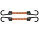 Гумовий шнур з гачками, 2 х 60см, PVC BUNGEE CORD HOOK, BCH2-08060OR-B