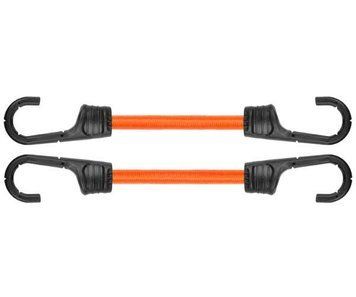 Гумовий шнур з гачками, 2 х 80см, PVC BUNGEE CORD HOOK, BCH2-08080OR-B