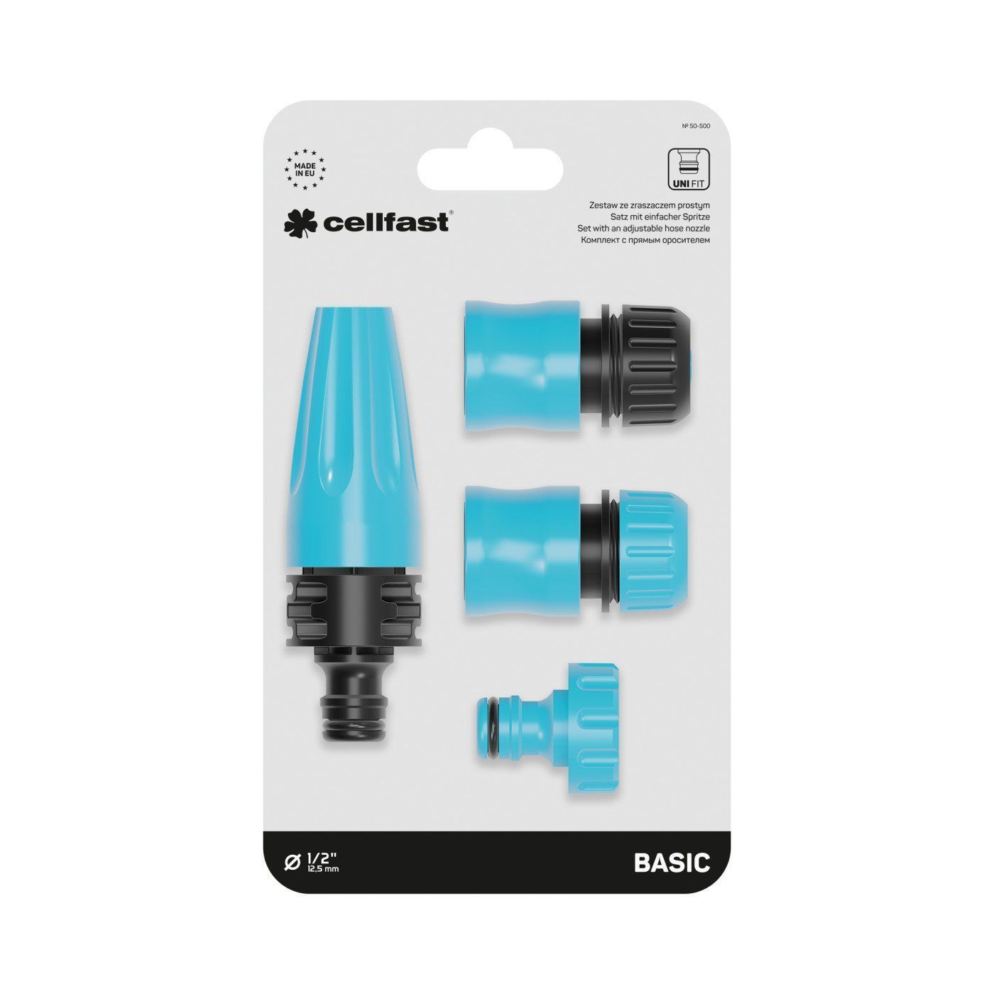Комплект с прямым спринклером BASIC 1/2" - 5/8" 50-500