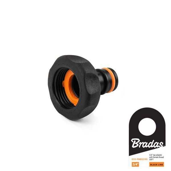 Адаптер на кран с внутренней резьбой 3/4", BLACK LINE SOFT, ECO-PWBS219