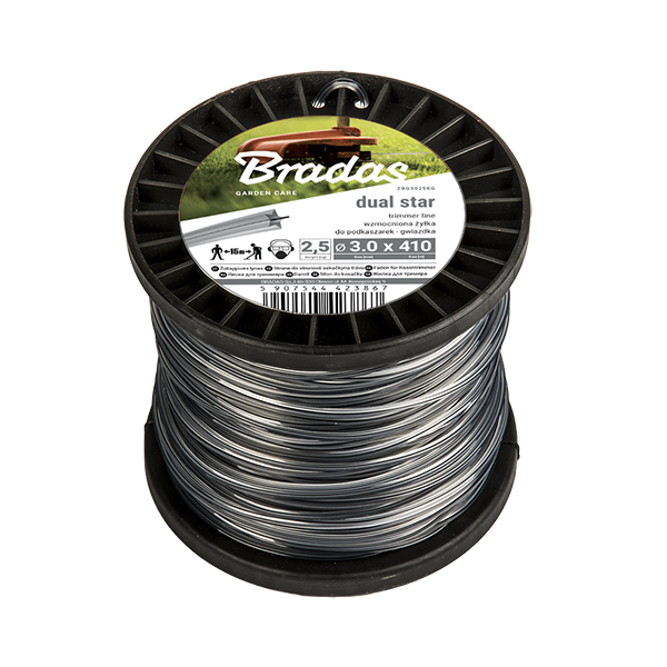 Лісочка для тримера, RIPPER DUAL "зірка", 2,7х100 котушка, ZRG27100S
