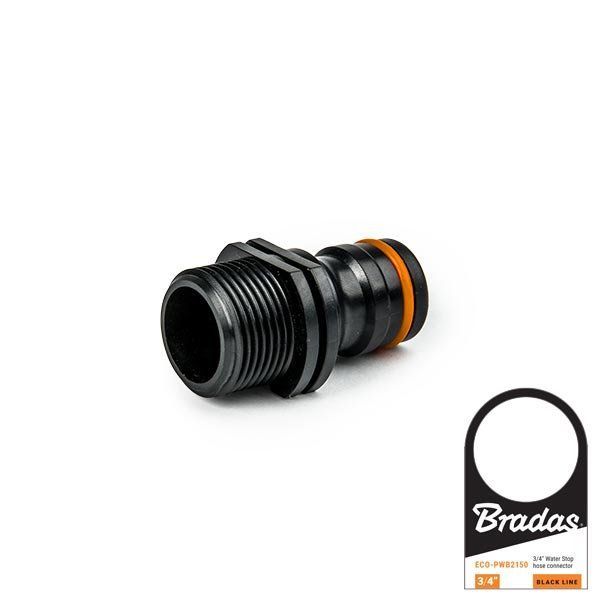 BLACK LINE адаптер с наружной резьбой 3/4" POWER JET, ECO-PWB2186