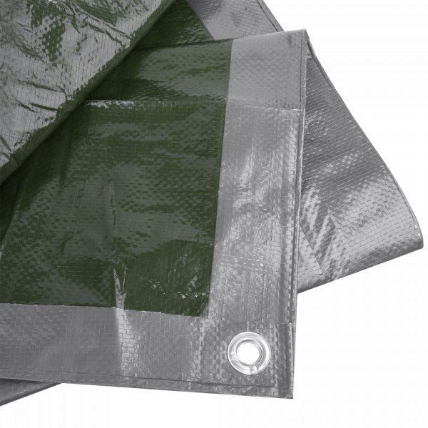 Посилений тент, тарпаулін, SILVER, 120 гр/м&sup2;, розмір 3х5м, PL1203/5