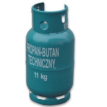 Газовый баллон ПРОПАН-БУТАН, 11кг, с хомутом PBB11K