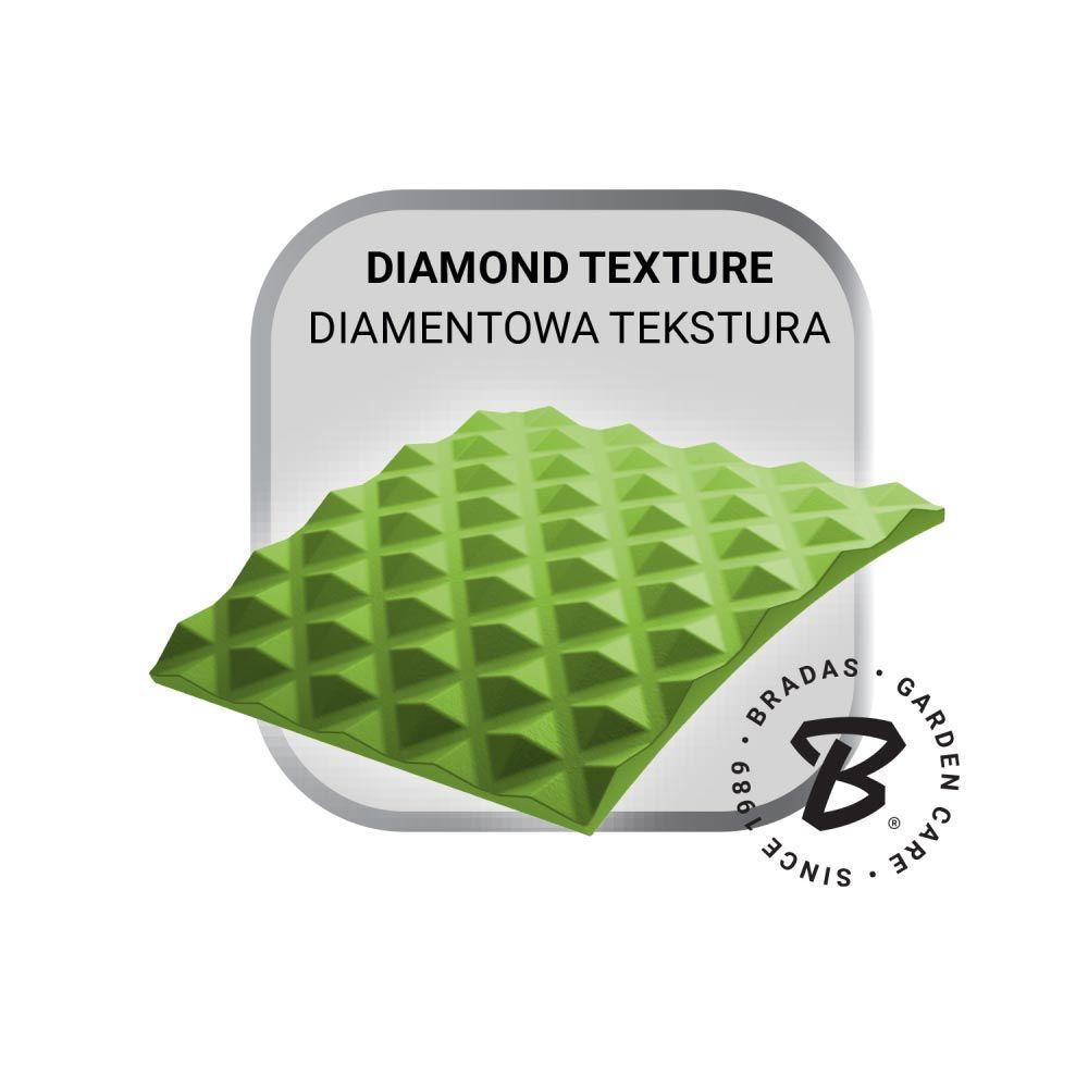 Защитные перчатки DIAMOND, нитриловые, XL размер 9-10, зеленые, RWJNDGR10