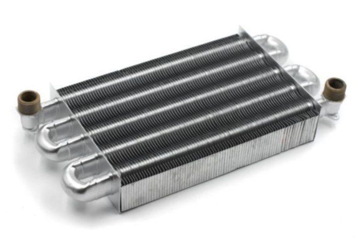 Теплообменник первичный подходит для Ariston Microgenus 23 MI, 23-27 MFFI, Microsystem 21-28 RFFI (998620,998893)