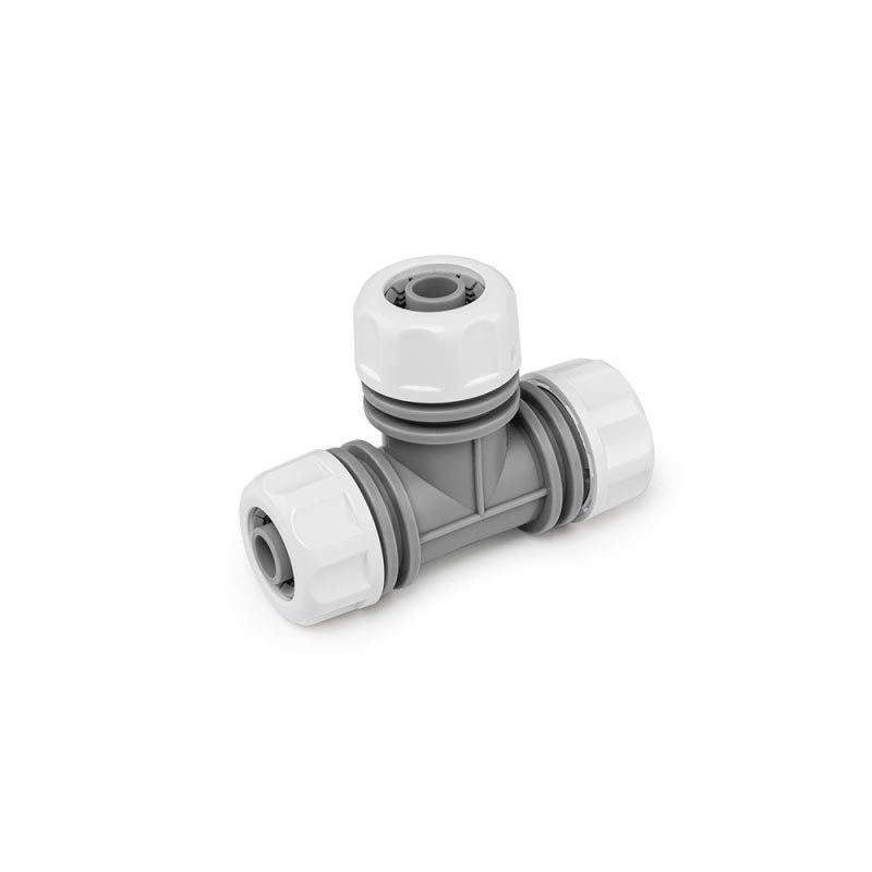 Трійник для підключення шланга 1/2" або 5/8", WHITE LINE, WL-2210-12